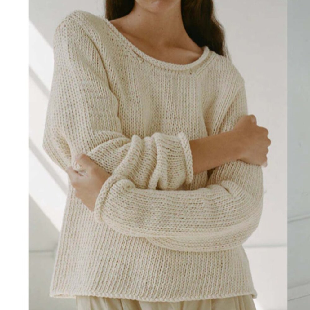 Shaina Mote Brisa Sweater - Natural - Picture 2 of 4